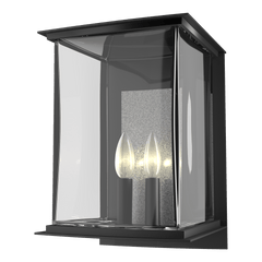 Kingston Outdoor Large Sconce by Hubbardton Forge, 2 Candelabra Lights, UL Wet Rated, Multiple Finishes