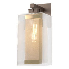 Hubbardton Forge Polaris Outdoor Large Wall Sconce, Dimmable, 100W Max, Weatherproof, Various Finishes