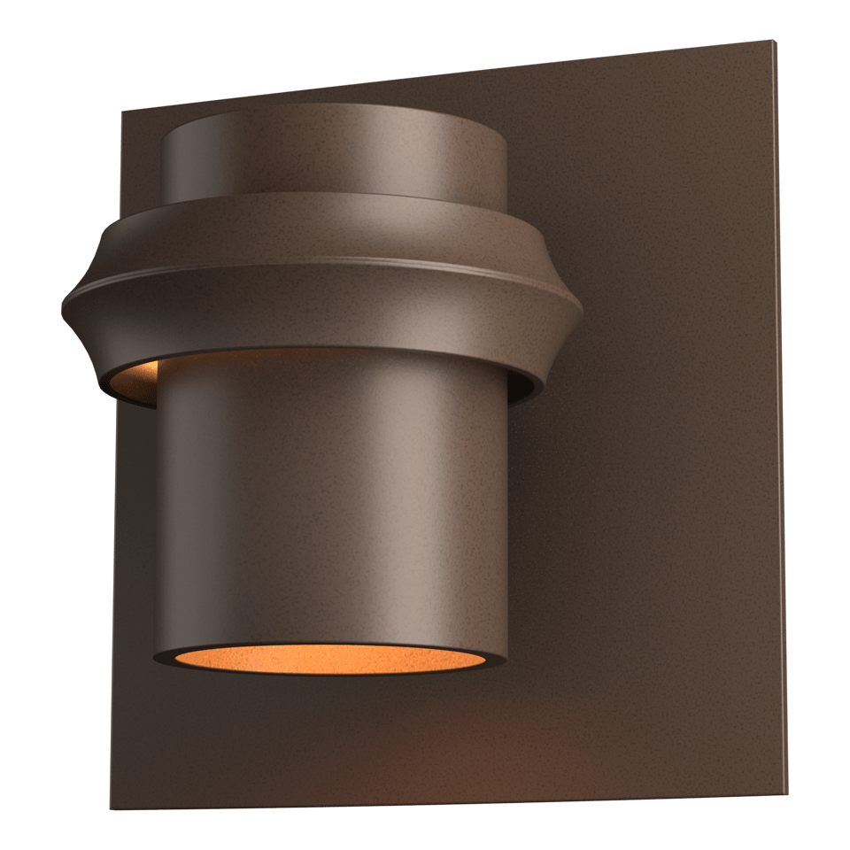 Hubbardton Forge Twilight 1-Light Dark Sky Friendly Outdoor Sconce, Coastal Black, UL Wet Rated