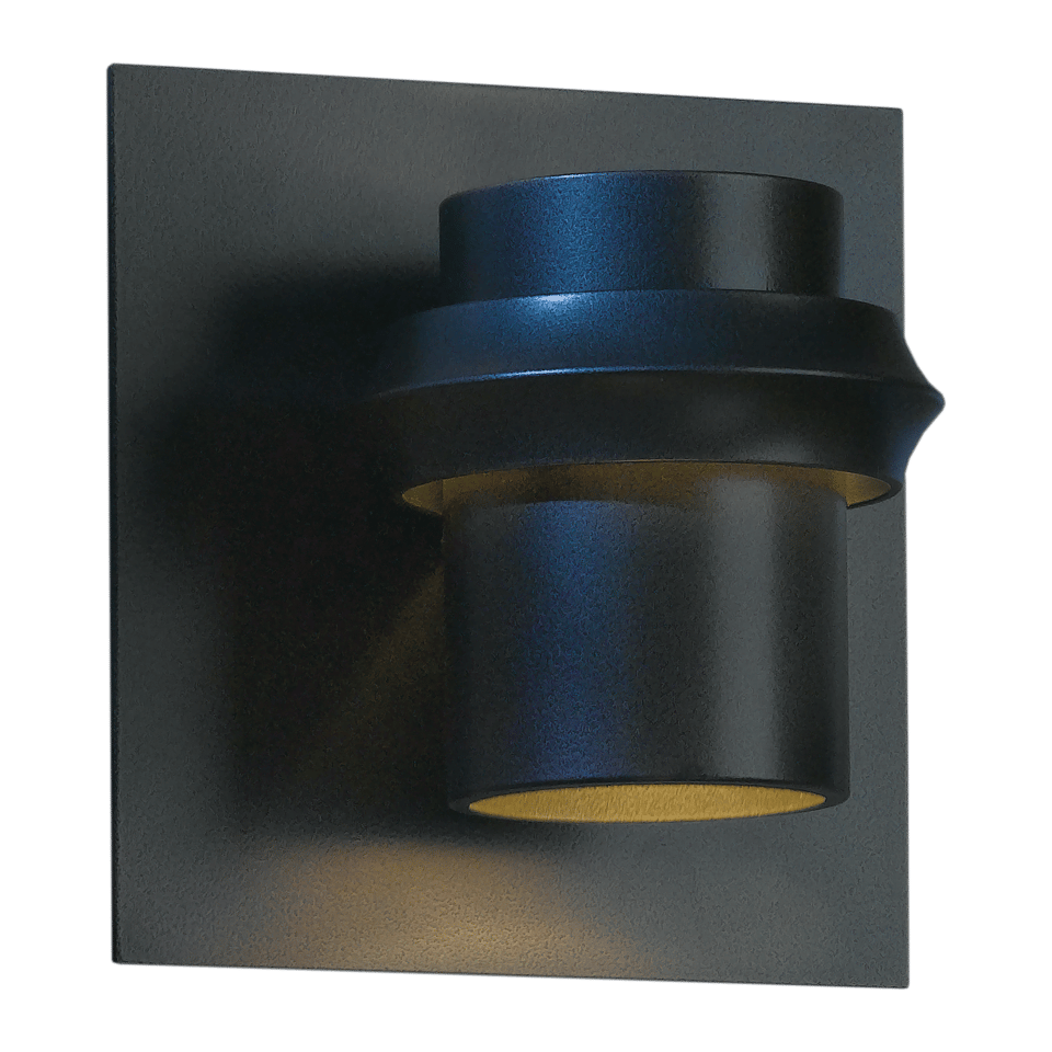 Hubbardton Forge Twilight 1-Light Dark Sky Friendly Outdoor Sconce, Coastal Black, UL Wet Rated