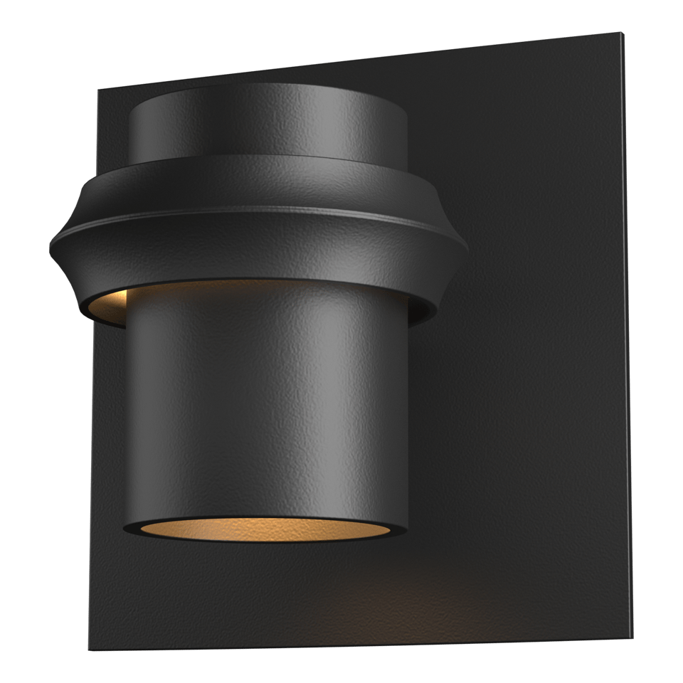 Hubbardton Forge Twilight 1-Light Dark Sky Friendly Outdoor Sconce, Coastal Black, UL Wet Rated