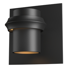 Hubbardton Forge Twilight 1-Light Dark Sky Friendly Outdoor Sconce, Coastal Black, UL Wet Rated