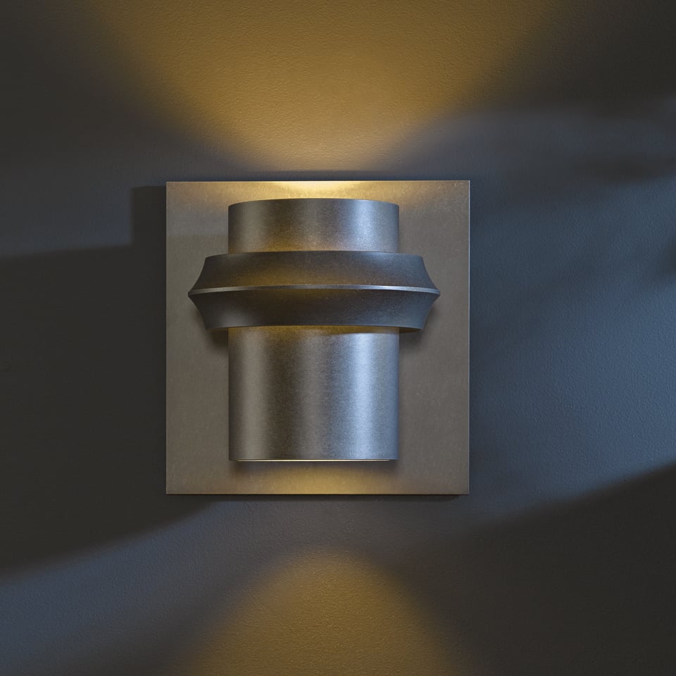 Hubbardton Forge Twilight Large Dark Sky Friendly Outdoor Sconce - 100W Dimmable, UL Wet Rated