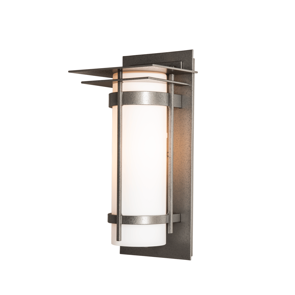 Banded Outdoor Sconce by Hubbardton Forge, 16.2" Height, UL Wet Rated, Multiple Finish Options