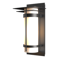 Banded Outdoor Sconce by Hubbardton Forge, 16.2" Height, UL Wet Rated, Multiple Finish Options