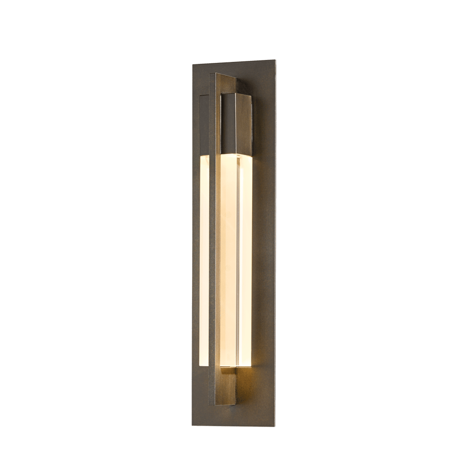 Hubbardton Forge Axis 1-Light Outdoor Wall Sconce with Dimmable Feature and UL Wet Rating