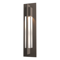 Hubbardton Forge Axis 1-Light Outdoor Wall Sconce with Dimmable Feature and UL Wet Rating