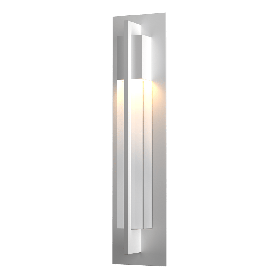 Axis 1-Light Large Outdoor Wall Sconce by Hubbardton Forge - Modern Design, Wet Rated, Multiple Finishes