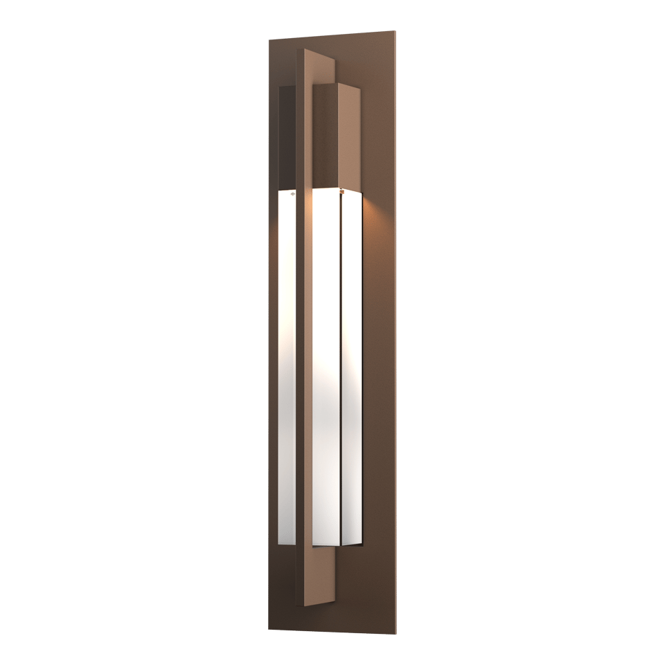 Axis 1-Light Large Outdoor Wall Sconce by Hubbardton Forge - Modern Design, Wet Rated, Multiple Finishes