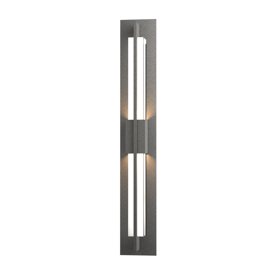 Double Axis LED Outdoor Sconce by Hubbardton Forge - 13W, 520 Lumens, Dimmable, Wet Location Rated