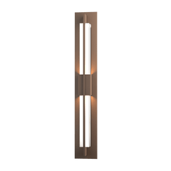 Double Axis LED Outdoor Sconce by Hubbardton Forge - 13W, 520 Lumens, Dimmable, Wet Location Rated