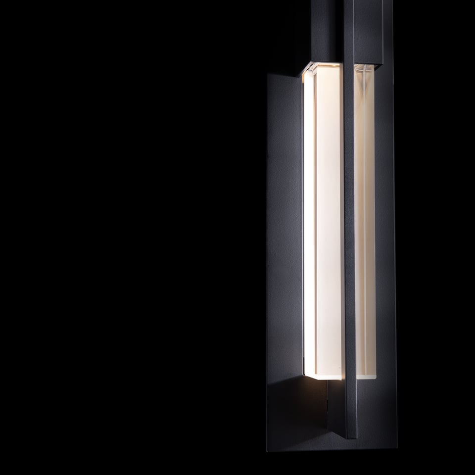 Double Axis LED Outdoor Sconce by Hubbardton Forge - 13W, 520 Lumens, Dimmable, Wet Location Rated