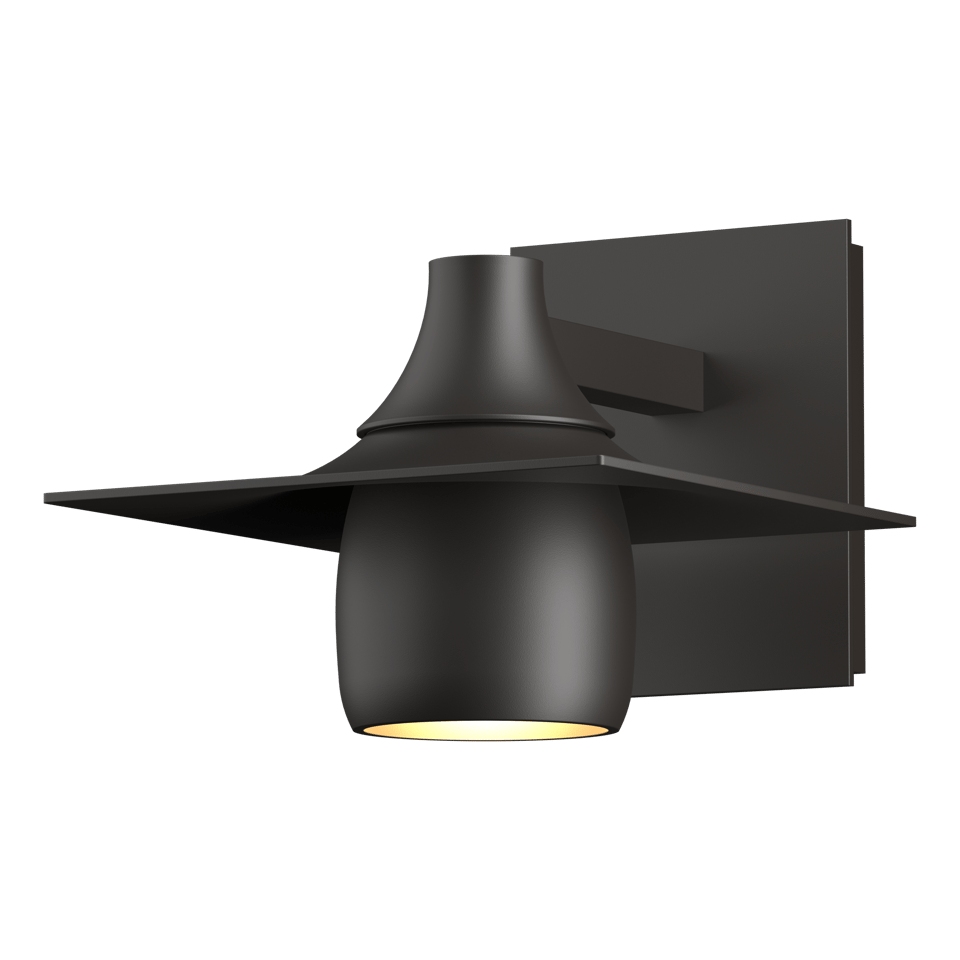 Hood Dark Sky Outdoor Sconce by Hubbardton Forge: Stylish, Handcrafted, Light Pollution Compliant