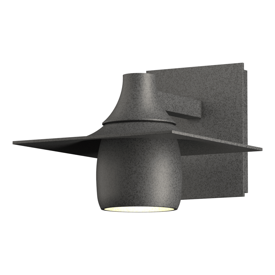 Hood Dark Sky Outdoor Sconce by Hubbardton Forge: Stylish, Handcrafted, Light Pollution Compliant