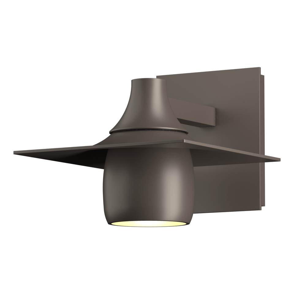 Hood Dark Sky Outdoor Sconce by Hubbardton Forge: Stylish, Handcrafted, Light Pollution Compliant