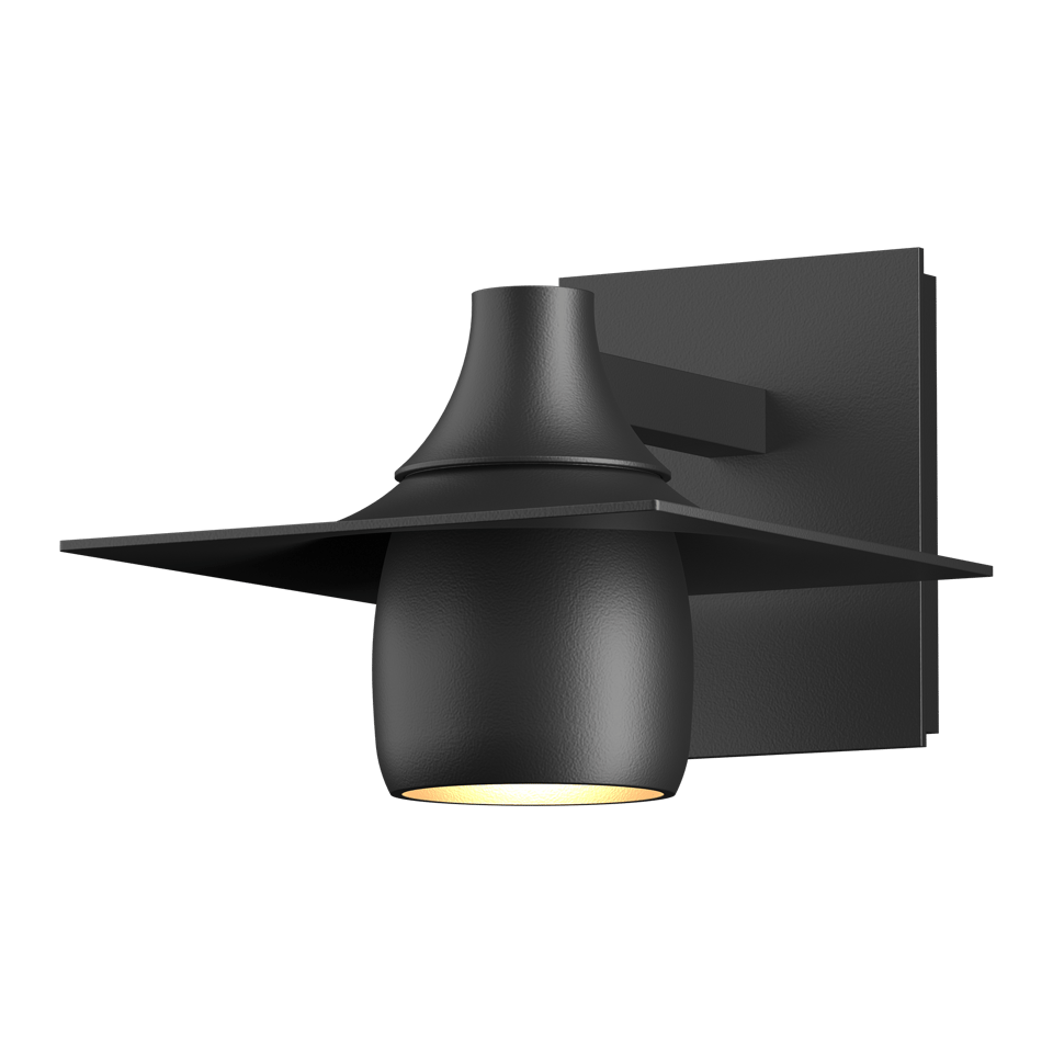 Hood Dark Sky Outdoor Sconce by Hubbardton Forge: Stylish, Handcrafted, Light Pollution Compliant