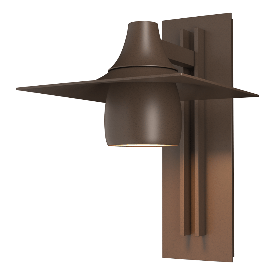 Hubbardton Forge 306567 Large Dark Sky Outdoor Sconce - Dimmable, Customizable Finishes, UL Wet Rated