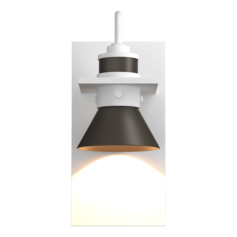 Erlenmeyer Dark Sky Friendly Outdoor Sconce 60W Dimmable G9 Bulb Base by Hubbardton Forge