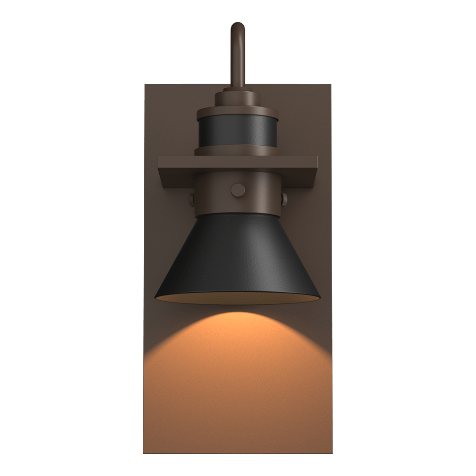 Erlenmeyer Dark Sky Friendly Outdoor Sconce 60W Dimmable G9 Bulb Base by Hubbardton Forge