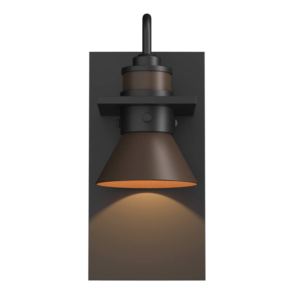 Erlenmeyer Dark Sky Friendly Outdoor Sconce 60W Dimmable G9 Bulb Base by Hubbardton Forge