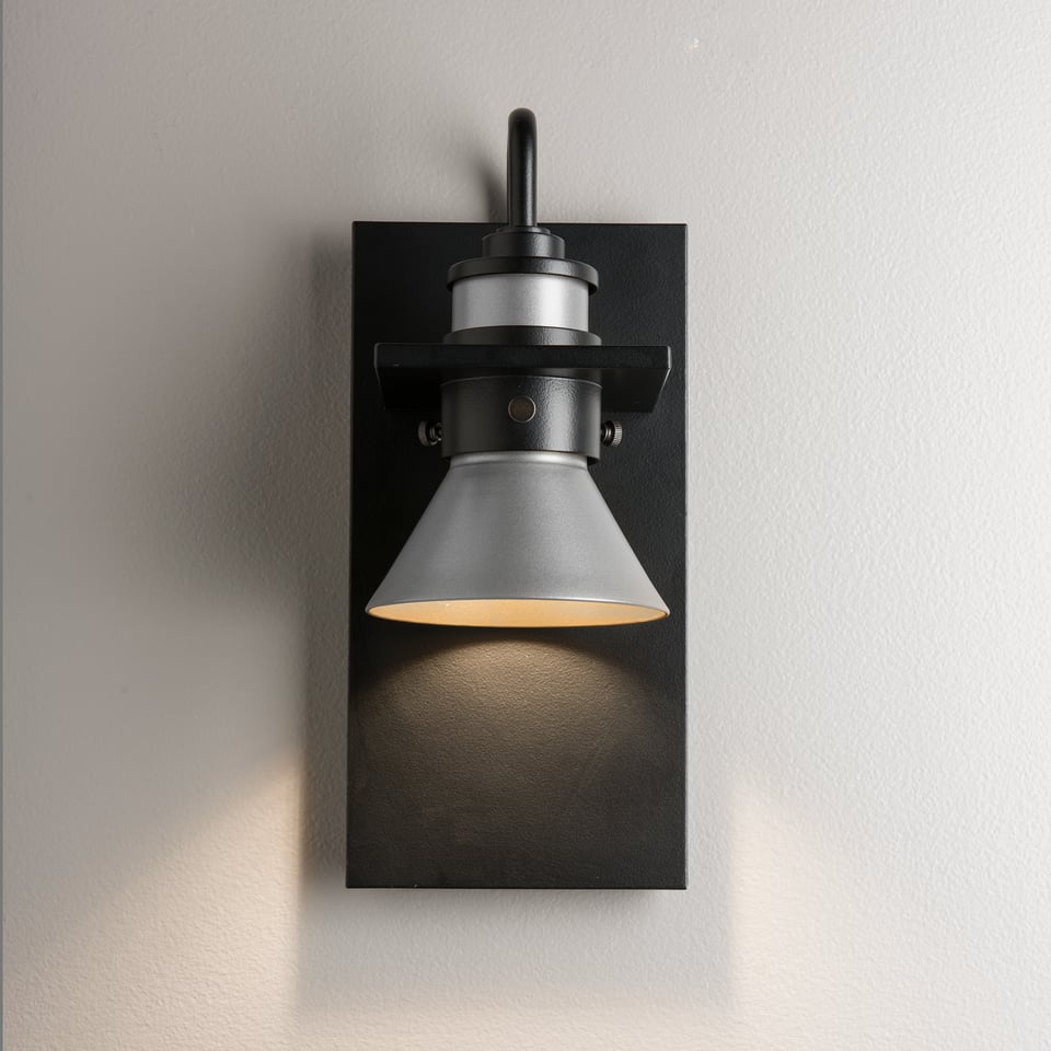 Erlenmeyer Dark Sky Friendly Outdoor Sconce 60W Dimmable G9 Bulb Base by Hubbardton Forge