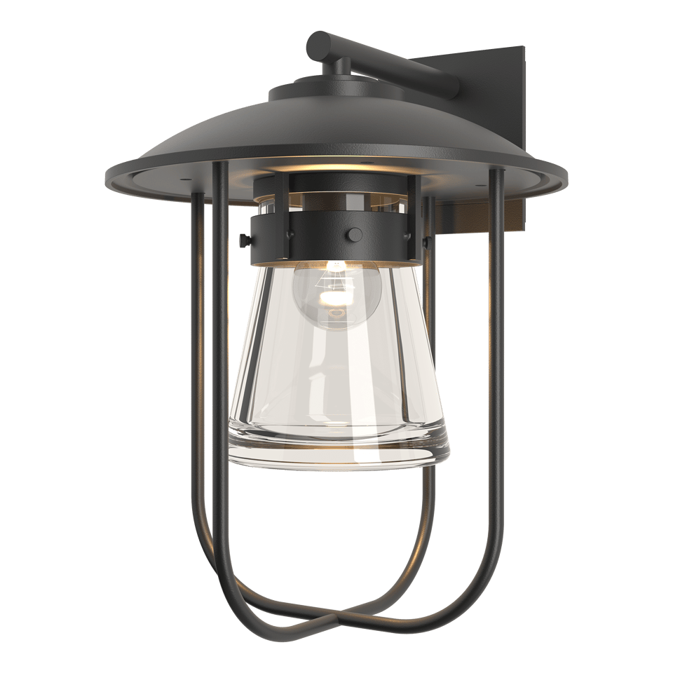 Hubbardton Forge Erlenmeyer 307720 Large Outdoor Sconce, Weatherproof With Dimmable E26 Bulb