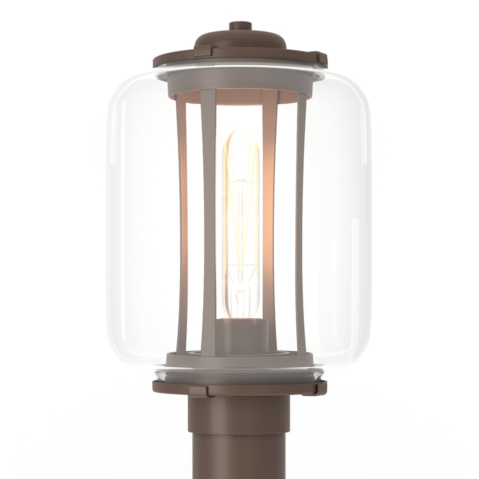 Fairwinds Outdoor Post Light by Hubbardton Forge, Dimmable, Weather-Resistant, Multiple Finishes