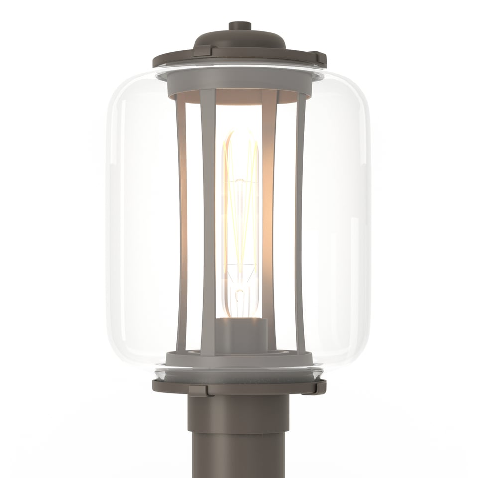 Fairwinds Outdoor Post Light by Hubbardton Forge, Dimmable, Weather-Resistant, Multiple Finishes