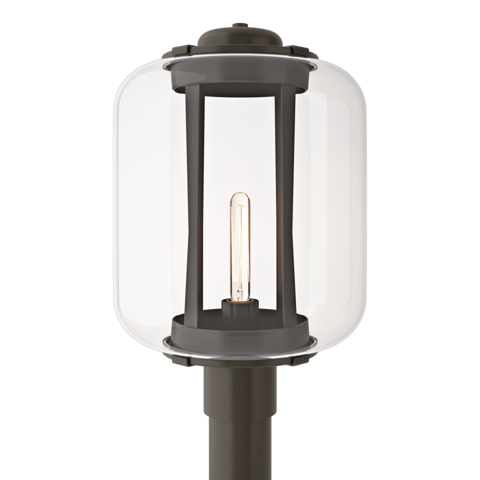 Fairwinds 18.4” Extra Large Outdoor Post Light by Hubbardton Forge, Dimmable, Energy Efficient, UL Wet Rated