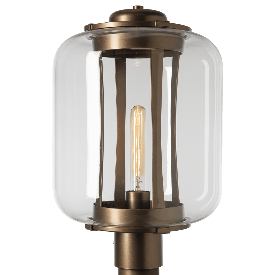 Fairwinds 18.4” Extra Large Outdoor Post Light by Hubbardton Forge, Dimmable, Energy Efficient, UL Wet Rated