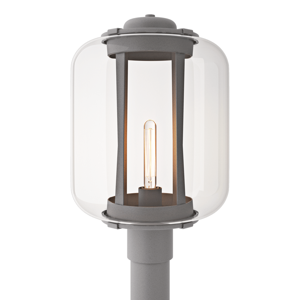 Fairwinds 18.4” Extra Large Outdoor Post Light by Hubbardton Forge, Dimmable, Energy Efficient, UL Wet Rated