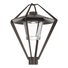 Hubbardton Forge Stellar Post Light 342651, 22.4" Modern Lantern Design, Dimmable, UL Wet Rated