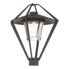 Hubbardton Forge Stellar Post Light 342651, 22.4" Modern Lantern Design, Dimmable, UL Wet Rated