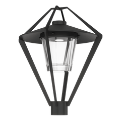 Hubbardton Forge Stellar Post Light 342651, 22.4" Modern Lantern Design, Dimmable, UL Wet Rated