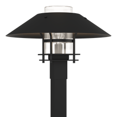 Henry Outdoor Post Light 15.8" High with Dimmable Feature, Clear Opal Glass Shade, and E26 Base by Hubbardton Forge