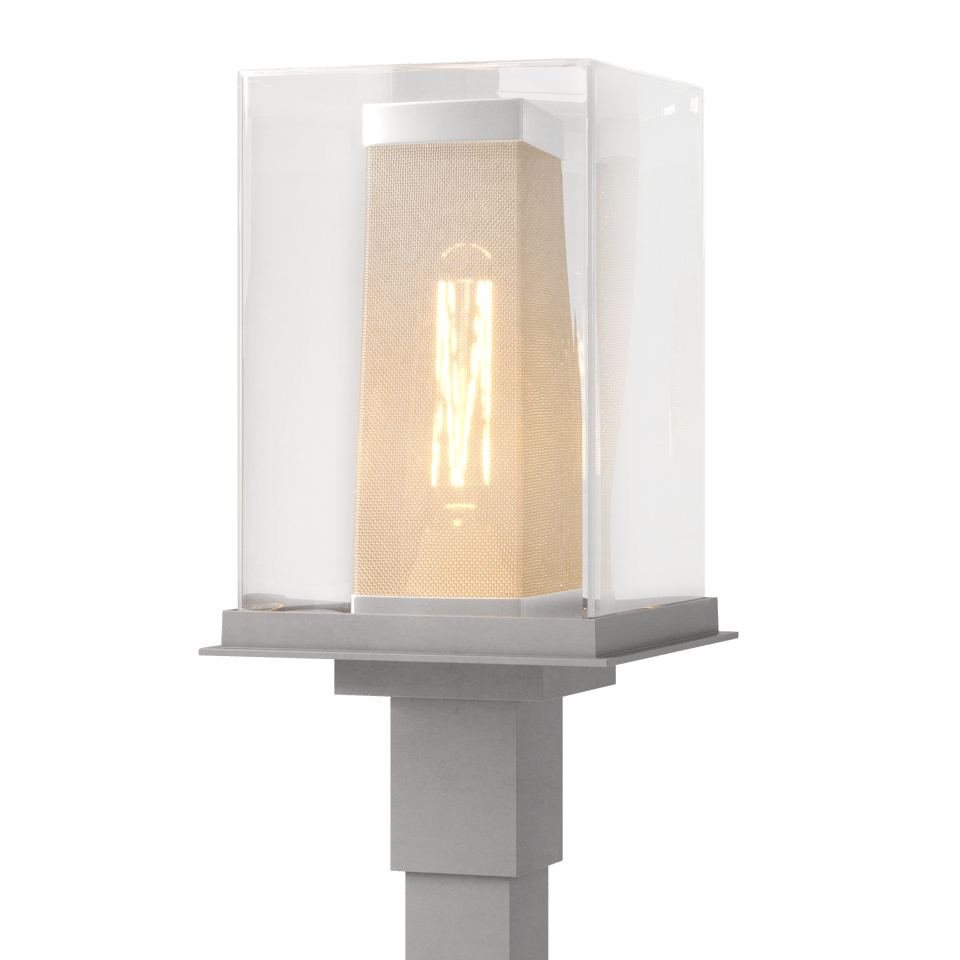 Polaris Outdoor Post Light by Hubbardton Forge - Dimmable, Modern Design, UL Wet Rated, 100W Max