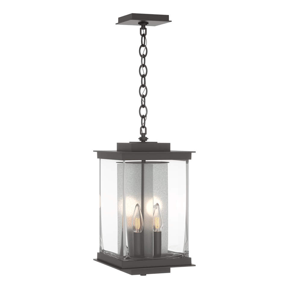 Kingston Outdoor Large Lantern by Hubbardton Forge, 60W Max, UL Damp Rated, Multiple Finishes Available