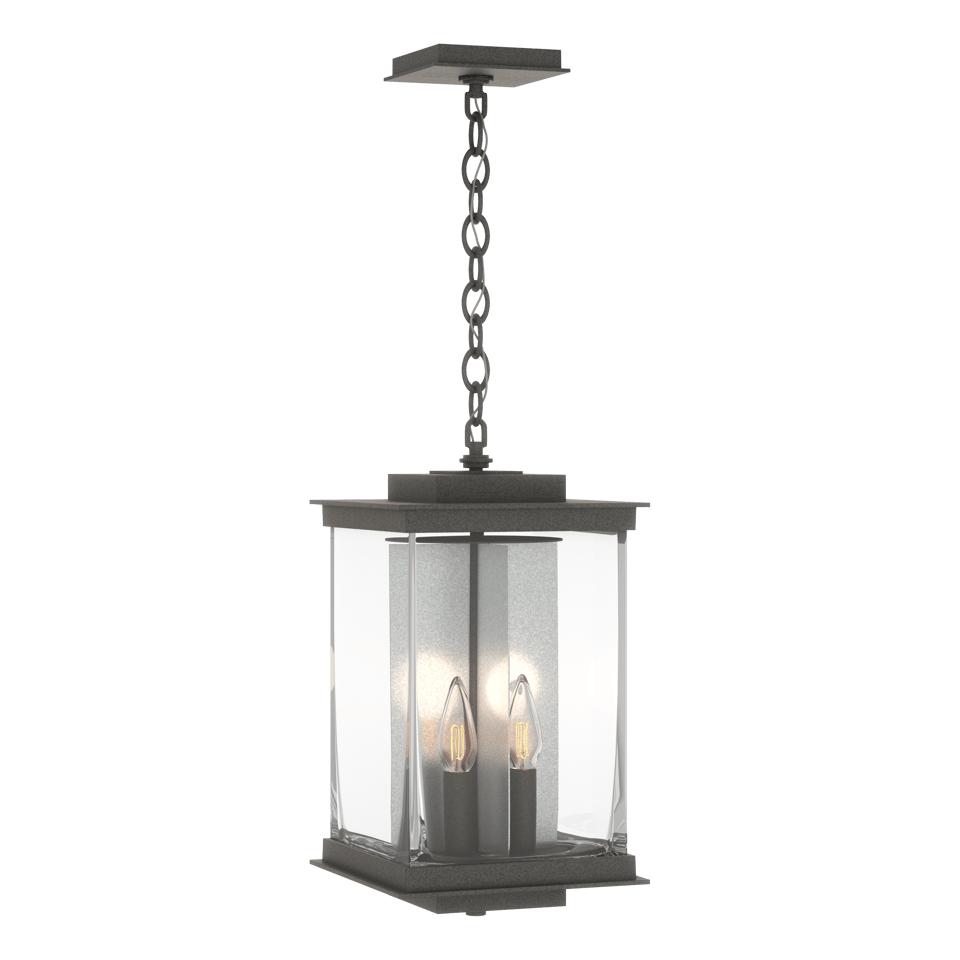 Kingston Outdoor Large Lantern by Hubbardton Forge, 60W Max, UL Damp Rated, Multiple Finishes Available