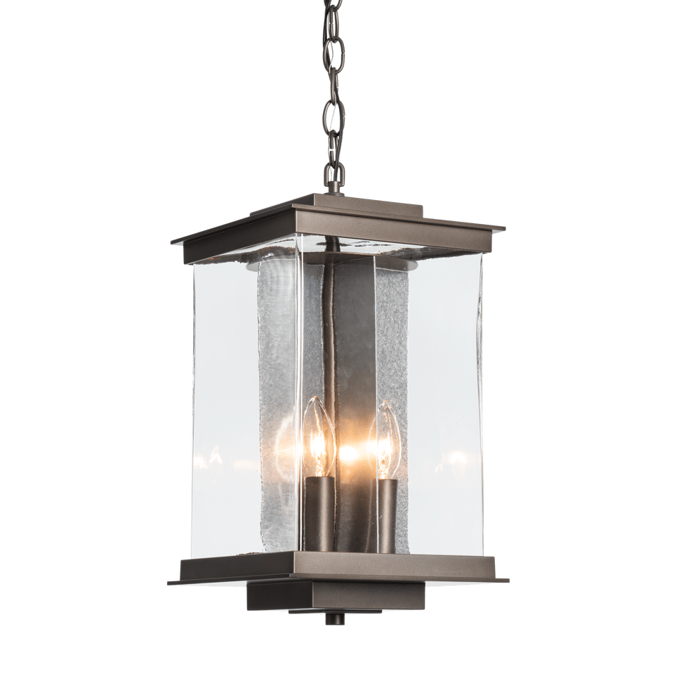 Kingston Outdoor Large Lantern by Hubbardton Forge, 60W Max, UL Damp Rated, Multiple Finishes Available