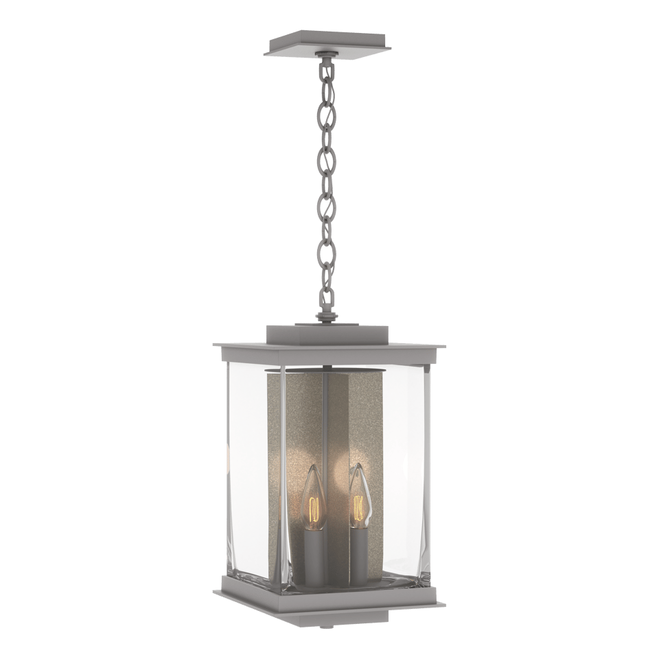 Kingston Outdoor Large Lantern by Hubbardton Forge, 60W Max, UL Damp Rated, Multiple Finishes Available