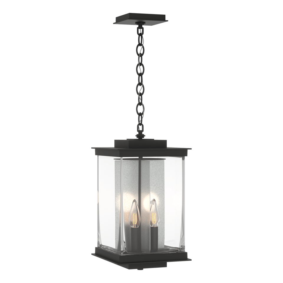 Kingston Outdoor Large Lantern by Hubbardton Forge, 60W Max, UL Damp Rated, Multiple Finishes Available