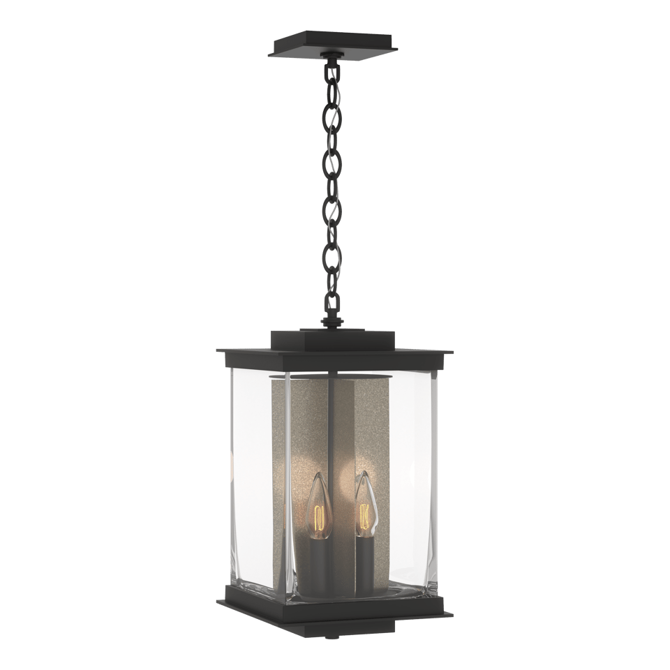 Kingston Outdoor Large Lantern by Hubbardton Forge, 60W Max, UL Damp Rated, Multiple Finishes Available