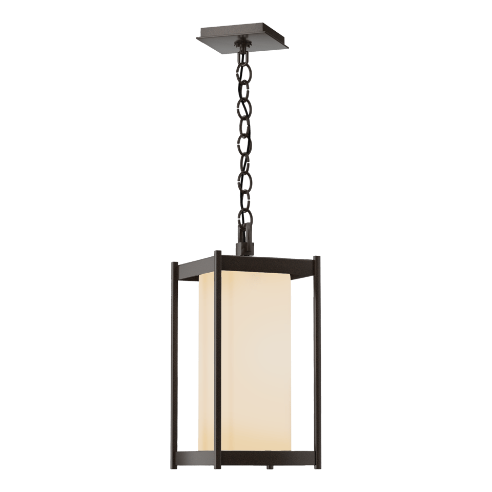 Cela Large Dimmable Outdoor Lantern by Hubbardton Forge, 17.4" Tall, Aluminum, UL Damp Rated