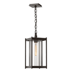 Cela Large Dimmable Outdoor Lantern by Hubbardton Forge, 17.4" Tall, Aluminum, UL Damp Rated