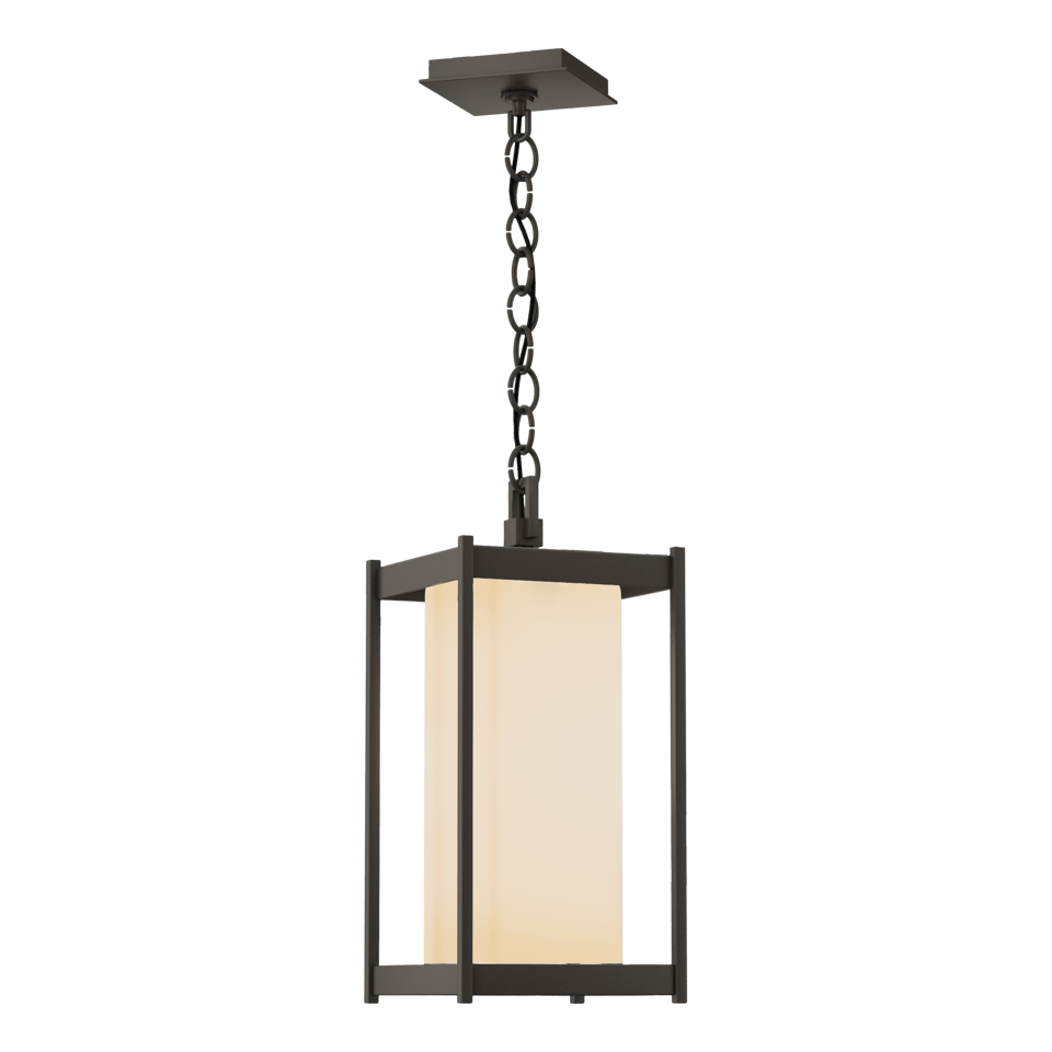 Cela Large Dimmable Outdoor Lantern by Hubbardton Forge, 17.4" Tall, Aluminum, UL Damp Rated