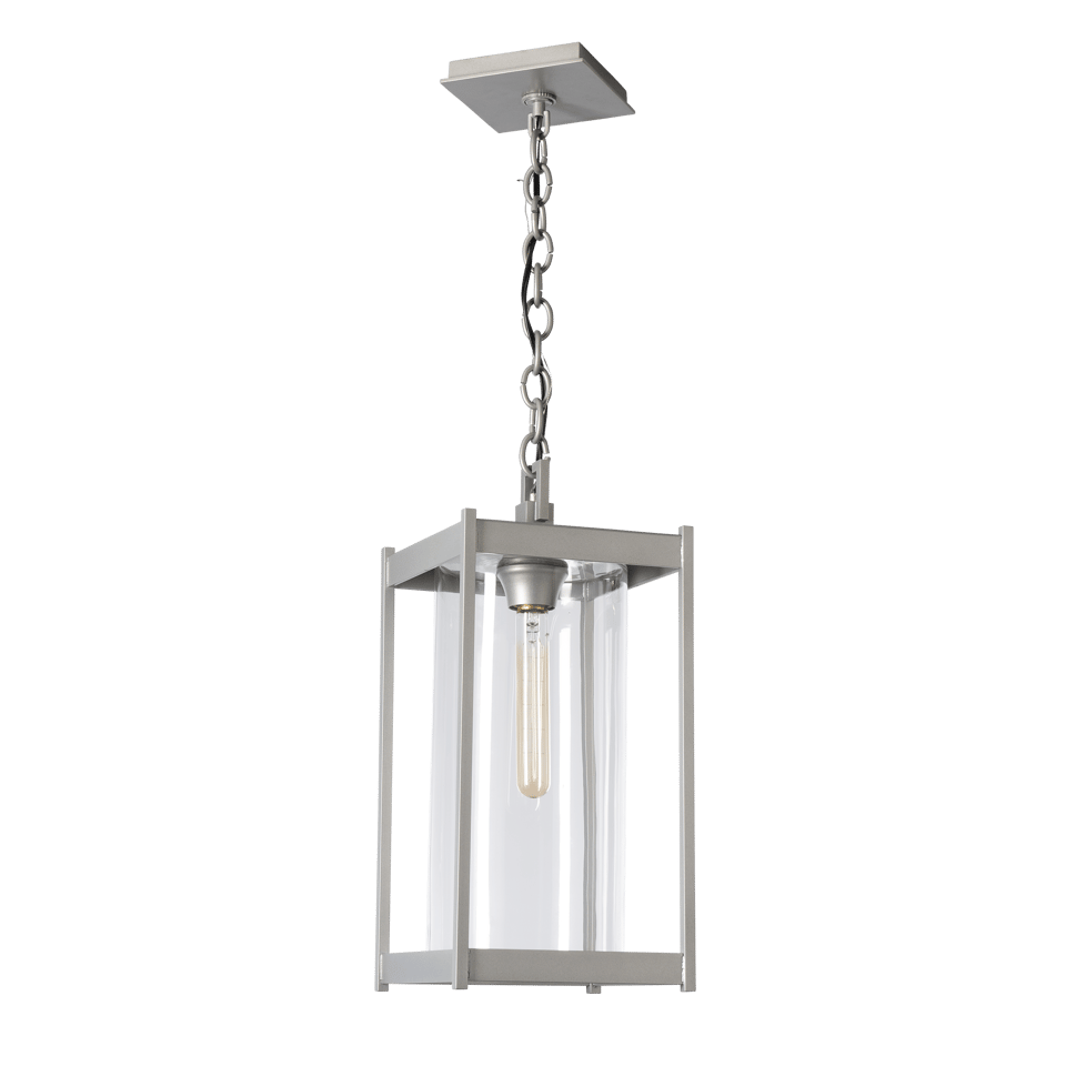 Cela Large Dimmable Outdoor Lantern by Hubbardton Forge, 17.4" Tall, Aluminum, UL Damp Rated