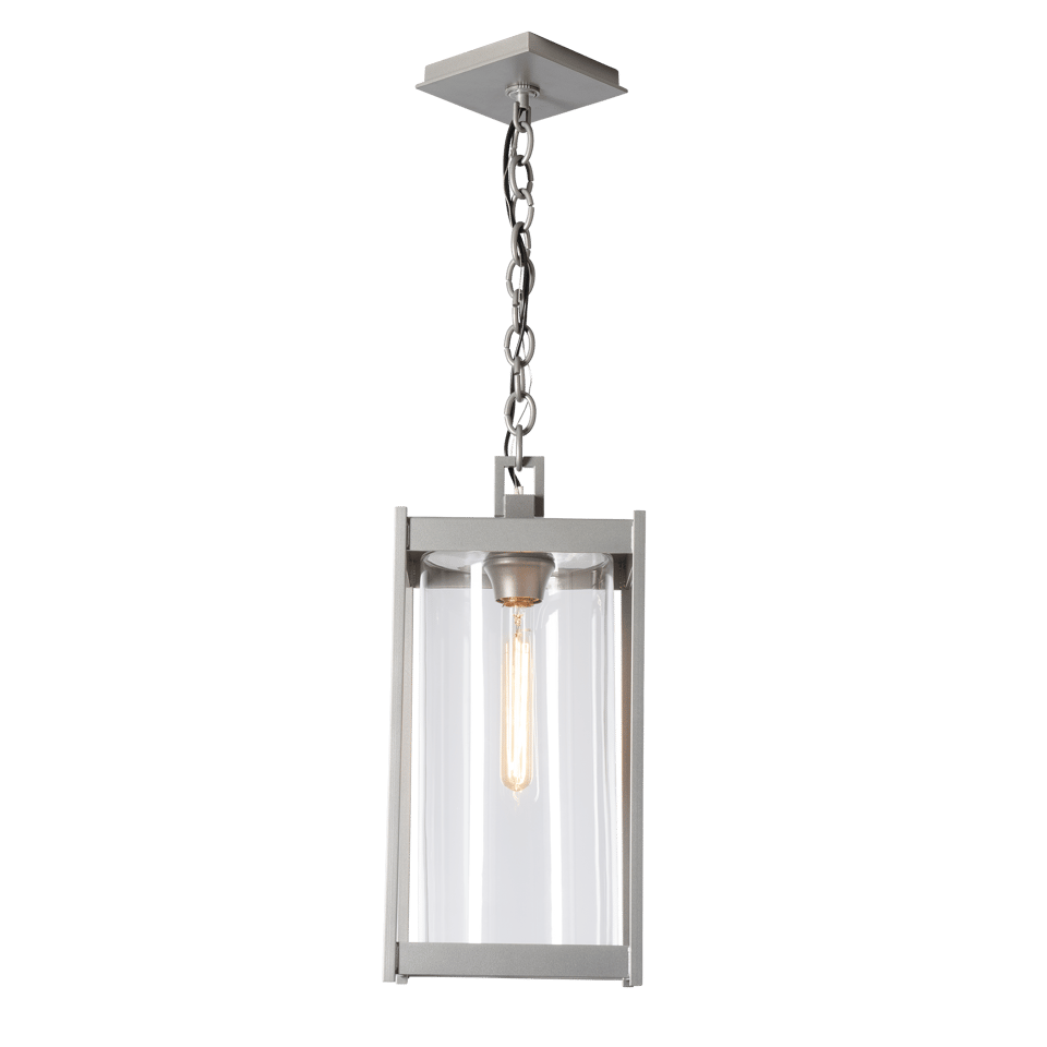 Cela Large Dimmable Outdoor Lantern by Hubbardton Forge, 17.4" Tall, Aluminum, UL Damp Rated