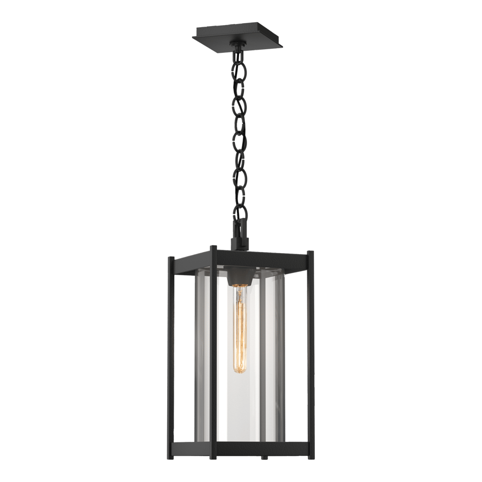 Cela Large Dimmable Outdoor Lantern by Hubbardton Forge, 17.4" Tall, Aluminum, UL Damp Rated