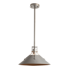 Henry Medium Outdoor Pendant Light by Hubbardton Forge, Dimmable, Durable, 100W, Adjustable Height