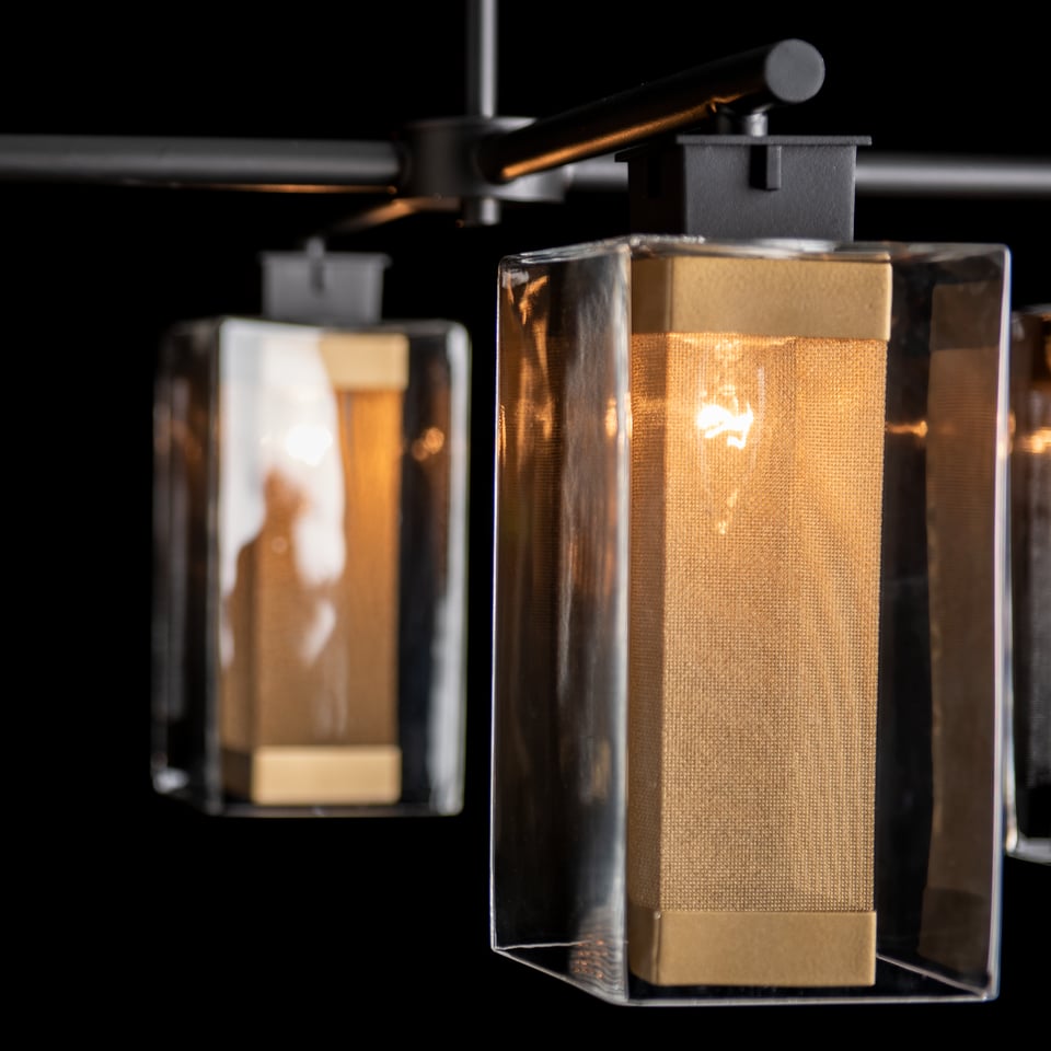 Hubbardton Forge Polaris Outdoor 4-Light Pendant - Dimmable, UL Damp Rated, Multiple Finishes